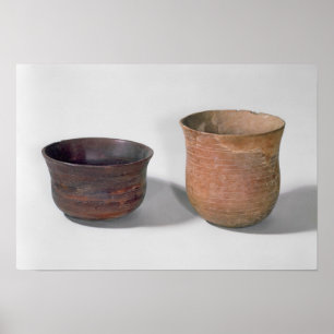 Affiches Deux vases campaniformes