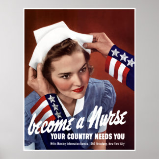 Affiches Devenez Infirmière — Frontière