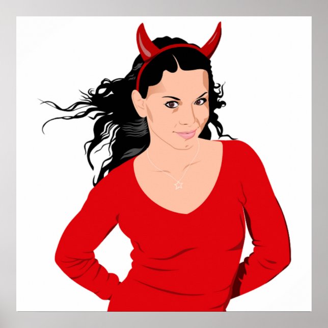 AFFICHES DEVIL GIRL (Devant)