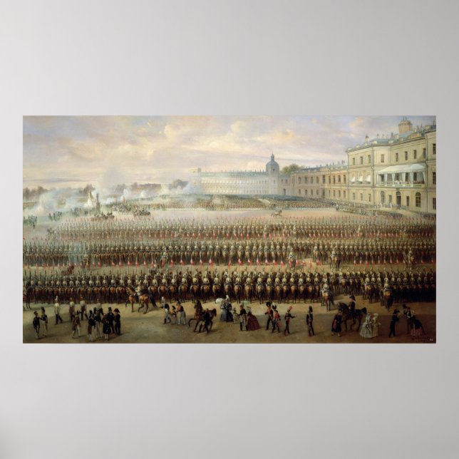 Affiches Dévoilement du mémorial Paul I à Gatchina (Devant)