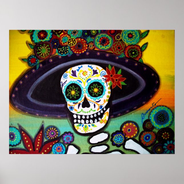 Affiches Dia de los muertos (Devant)