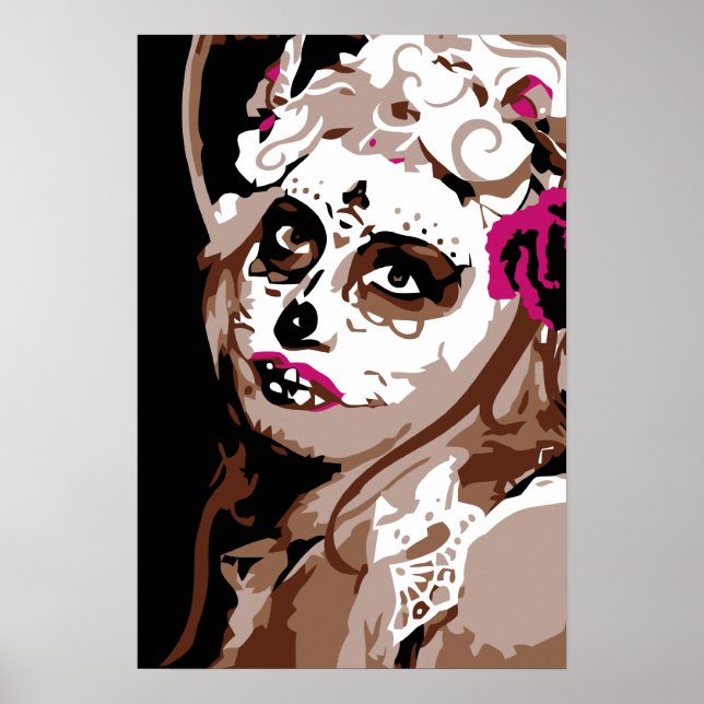Affiches dia de los muertos (Devant)