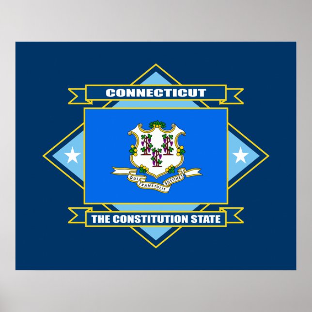 Affiches Diamant du Connecticut (Devant)