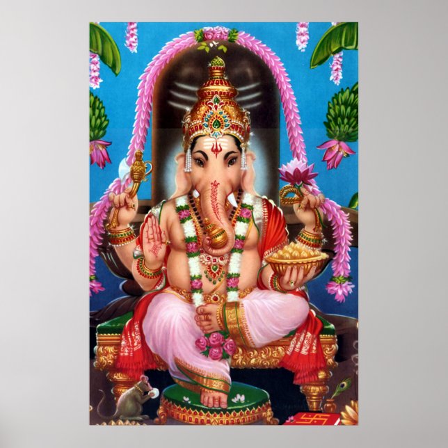 Affiches Dieu Ganesha (Devant)