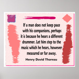 Affiches Different Drummer