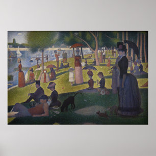 Affiches Dimanche après-midi sur l'île de La Grande Jatte