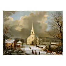 Dimanche d'hiver dans les temps anciens