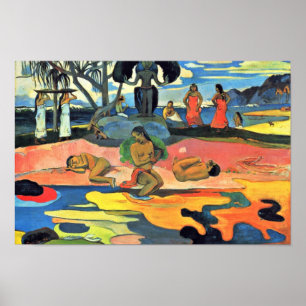 Affiches Dimanche (Mahana No Atua) Par Gauguin Paul