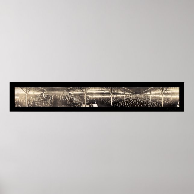 Affiches Dimanche Tabernacle Photo 1910 (Devant)