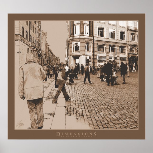 Affiches Dimensions (Devant)