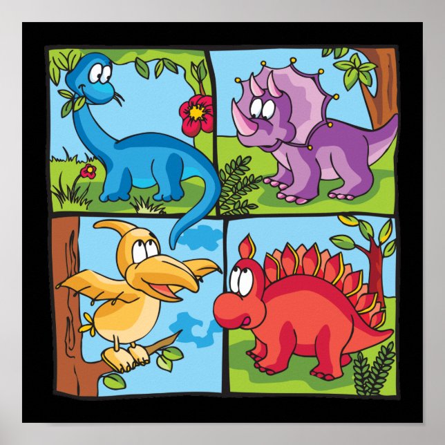 Affiches Dino Friends (Devant)