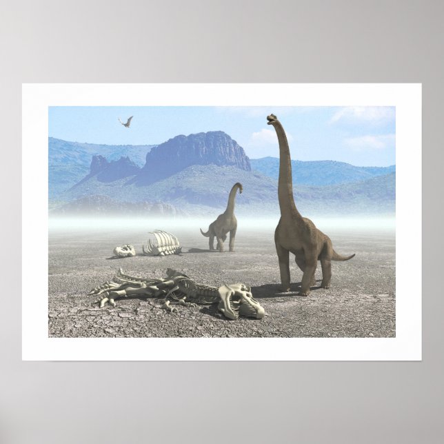 Affiches Dinosaures (Devant)