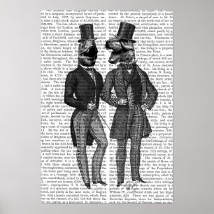 Affiches Dinosaures Hommes Sortent La Nuit