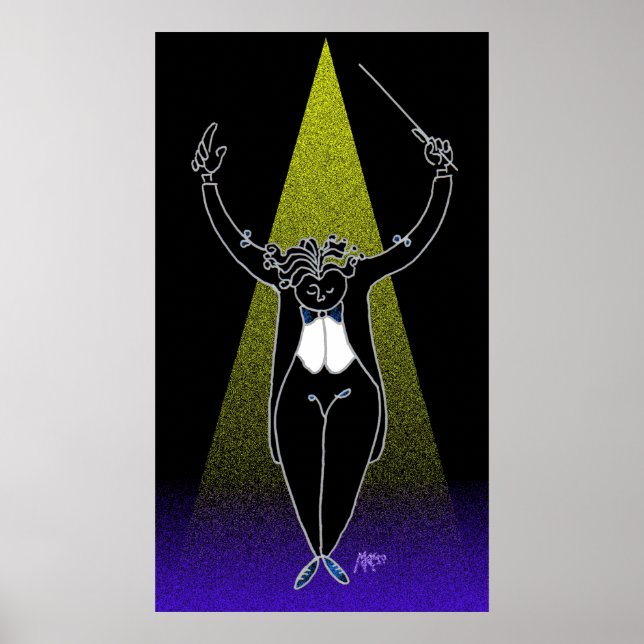 Affiches Directeur de l'Orchestre (Devant)