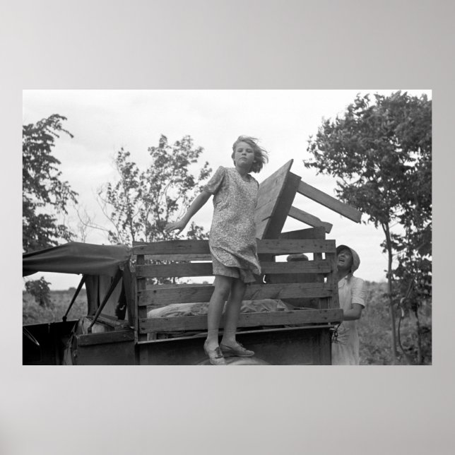 Affiches Direction Californie : années 1930 (Devant)