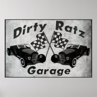 Affiches Dirty Ratz Garage