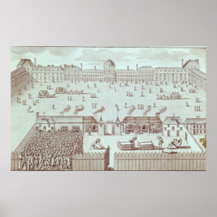 Affiches Distribution de pain au kiosque de Tuileries