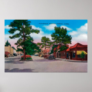 Affiches District des affaires pittoresque, Carmel