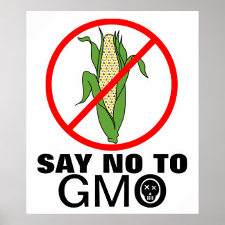 Affiches Dites Non À La Cob De Maïs OGM