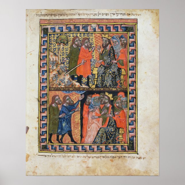 Affiches Dix fléaux de l'Egypte TtoB; la peste de (Devant)