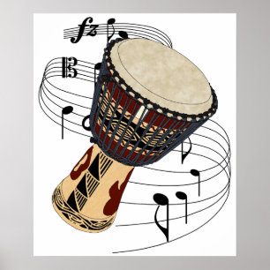 Affiches Djembe