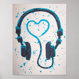 Affiches DJ's Love Music