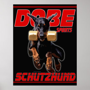 Affiches Dobe Sports Schutzhund Récupérer la conception