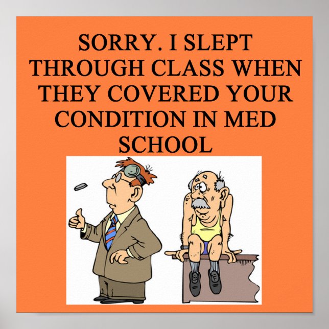 Affiches doctor joke (Devant)