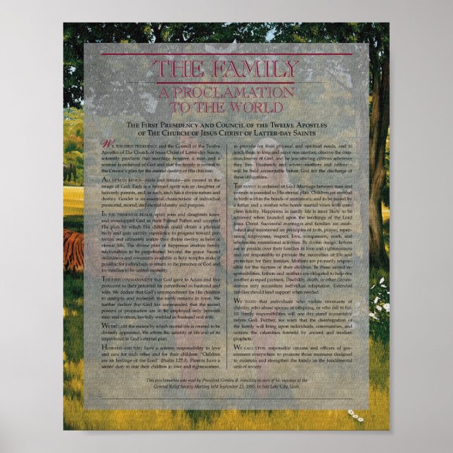 Affiches Document de la série "La famille" (Devant)