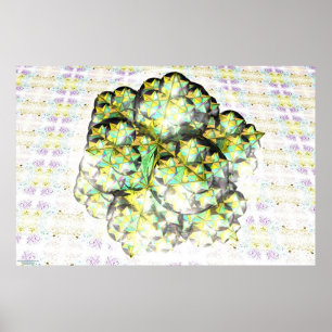 Affiches Dodécaèdre stellé Fractal