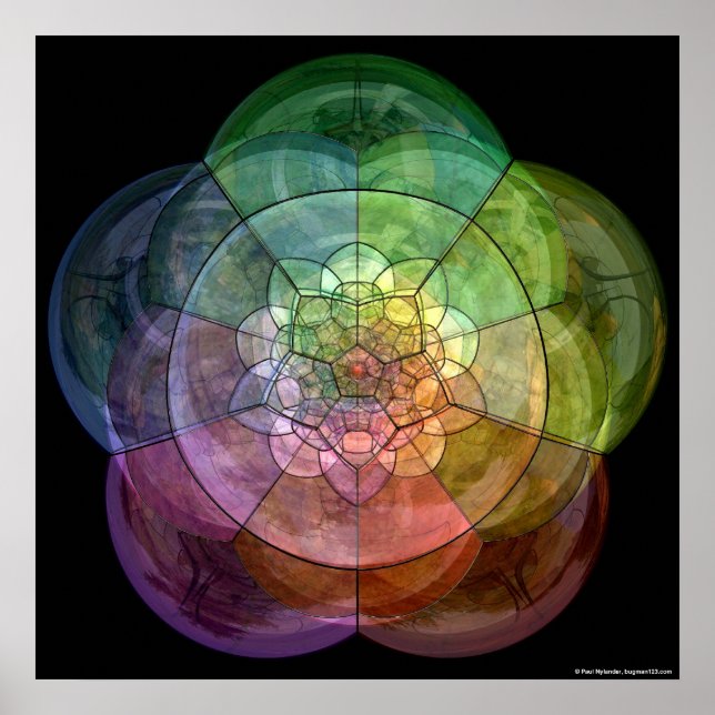 Affiches Dodécaplex (120 cellules) (Devant)