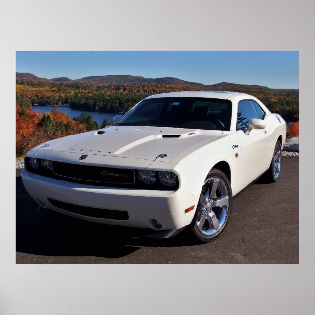 Affiches Dodge Challenger R/T 2009 (Devant)