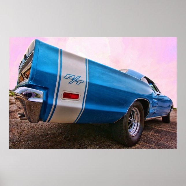 Affiches Dodge Coronet 1969 R/T (Devant)