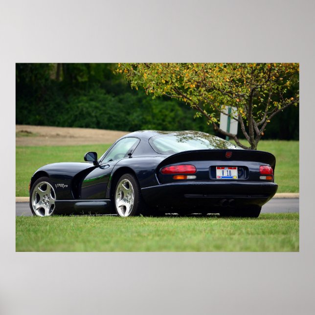 Affiches Dodge Viper GTS (Devant)