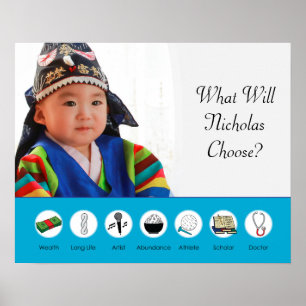 Affiches Doljabi Doljanchi Dol coréen 1er anniversaire