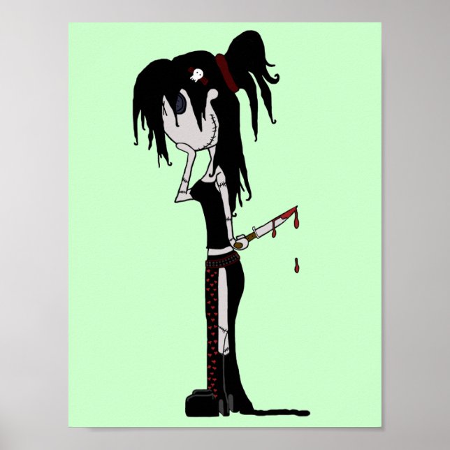 Affiches Dollies VooDoo "Lexy Talionis" (Devant)