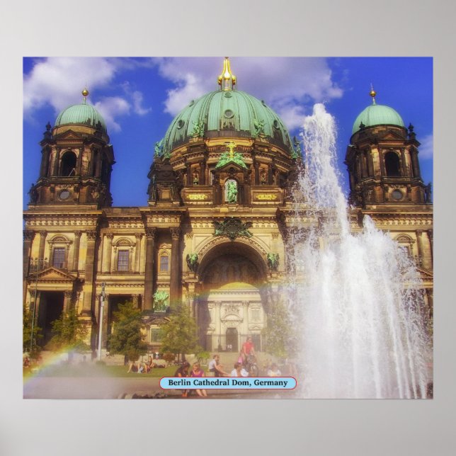 Affiches Dom, Cathédrale de Berlin, Allemagne (Devant)