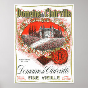 Affiches Domaine De Clairville LabelEurope