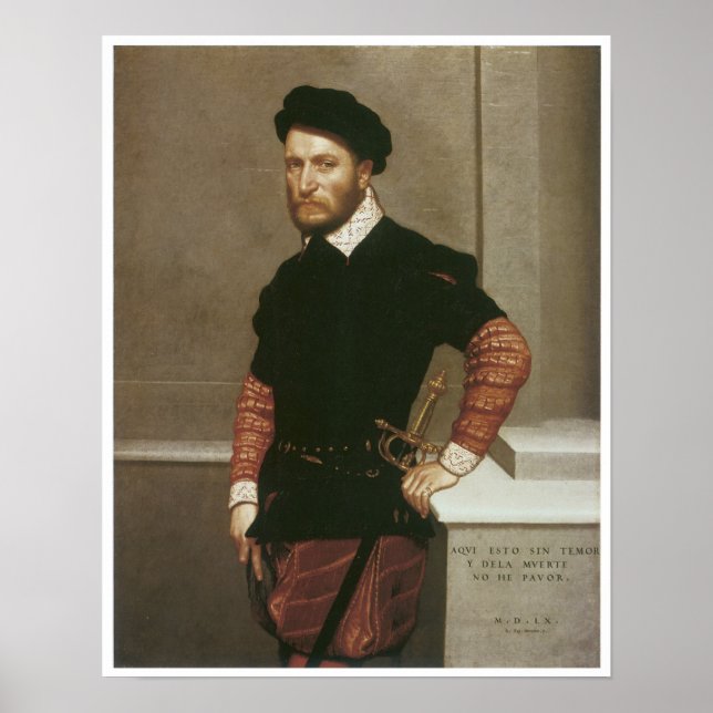 Affiches Don Gabriel de la Cueva, duc d'Albuquerque, 1560 (Devant)