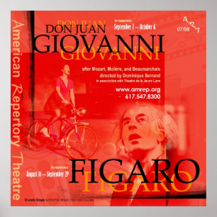 Affiches DON JUAN GIOVANNI et FIGARO 2