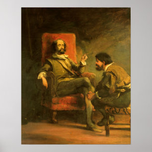 Affiches Don Quichotte et Sancho Panza