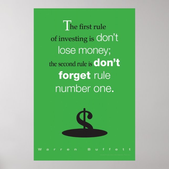 Affiches Don’t Lose Money (Devant)