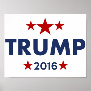 Affiches Donald Trump 2016