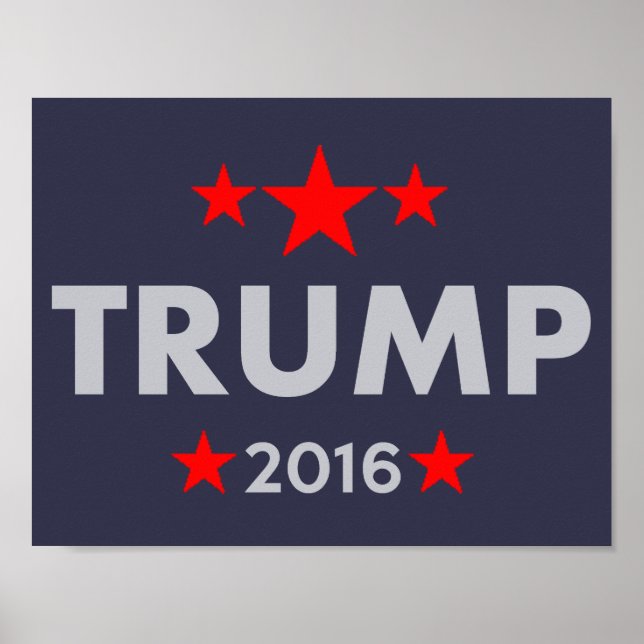 Affiches Donald Trump 2016 (Devant)