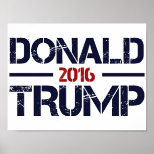 Affiches Donald Trump 2016