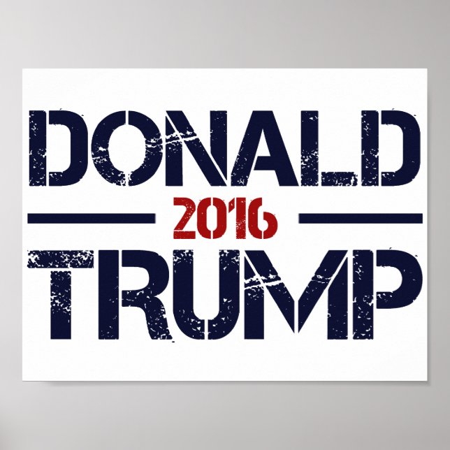 Affiches Donald Trump 2016 (Devant)