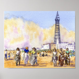 Affiches Donkey Rides - Blackpool