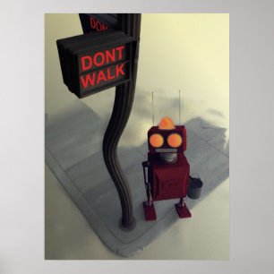 Affiches Don't Walk Print