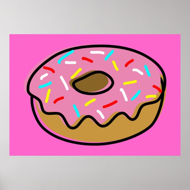 Affiches Donut (Devant)
