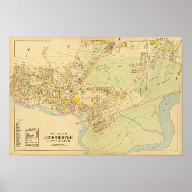 Affiches Dorchester, Massachusetts 3 (Devant)